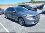 2014 Volkswagen Passat 2.0l Tdi Sel Premium Gray vin: 1VWCN7A36EC054521