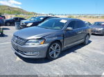 2014 Volkswagen Passat 2.0l Tdi Sel Premium Gray vin: 1VWCN7A36EC054521