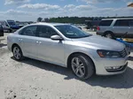 2012 Volkswagen Passat Sel Silver vin: 1VWCN7A37CC082194