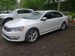 2012 Volkswagen Passat Sel White vin: 1VWCN7A37CC096919