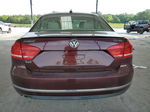 2014 Volkswagen Passat Sel Burgundy vin: 1VWCN7A37EC055323