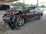 2014 Volkswagen Passat Sel Burgundy vin: 1VWCN7A37EC055323