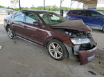 2014 Volkswagen Passat Sel Burgundy vin: 1VWCN7A37EC055323