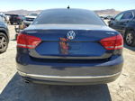 2014 Volkswagen Passat Sel Blue vin: 1VWCN7A38EC038742