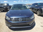 2014 Volkswagen Passat Sel Blue vin: 1VWCN7A38EC038742