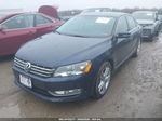 2014 Volkswagen Passat 2.0l Tdi Sel Premium Синий vin: 1VWCN7A38EC084104