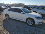 2014 Volkswagen Passat Sel White vin: 1VWCN7A38EC118901