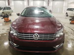 2014 Volkswagen Passat Sel Maroon vin: 1VWCN7A39EC055114