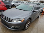 2014 Volkswagen Passat Sel Gray vin: 1VWCN7A39EC077744