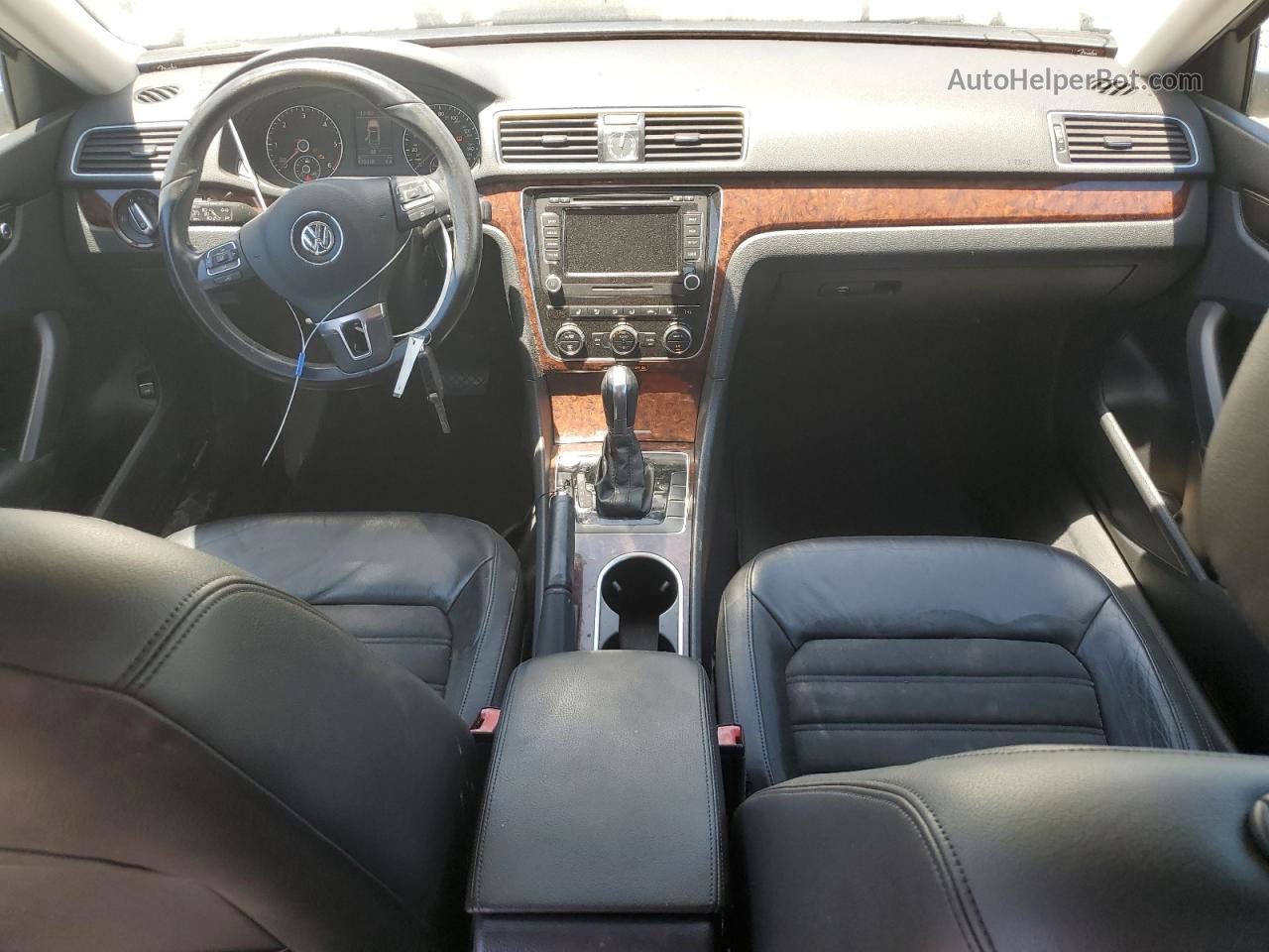 2013 Volkswagen Passat Sel Серебряный vin: 1VWCN7A3XDC112015