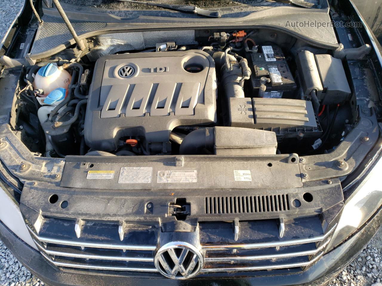 2014 Volkswagen Passat Sel Черный vin: 1VWCN7A3XEC008092