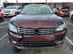 2014 Volkswagen Passat Sel Red vin: 1VWCN7A3XEC077803