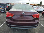 2014 Volkswagen Passat Sel Red vin: 1VWCN7A3XEC077803