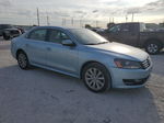 2013 Volkswagen Passat Sel Blue vin: 1VWCP7A33DC098601