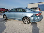 2013 Volkswagen Passat Sel Blue vin: 1VWCP7A33DC098601