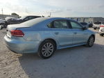 2013 Volkswagen Passat Sel Blue vin: 1VWCP7A33DC098601