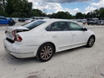 2012 Volkswagen Passat Sel White vin: 1VWCP7A34CC027437