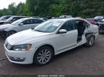 2013 Volkswagen Passat 2.5l Sel Premium White vin: 1VWCP7A35DC052073