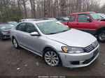 2012 Volkswagen Passat 2.5l Sel Premium Silver vin: 1VWCP7A36CC005634