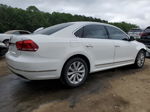 2013 Volkswagen Passat Sel White vin: 1VWCP7A38DC016684