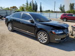 2012 Volkswagen Passat Sel Black vin: 1VWCP7A39CC006499