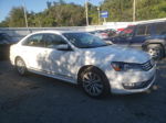 2013 Volkswagen Passat Sel White vin: 1VWCP7A39DC149907