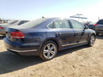 2014 Volkswagen Passat Sel Blue vin: 1VWCS7A30EC005338