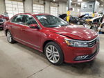 2016 Volkswagen Passat Sel Maroon vin: 1VWCS7A32GC011600