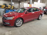 2016 Volkswagen Passat Sel Maroon vin: 1VWCS7A32GC011600