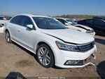 2016 Volkswagen Passat 1.8t Sel Premium White vin: 1VWCS7A36GC028495