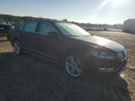 2014 Volkswagen Passat Sel Темно-бордовый vin: 1VWCT7A31EC012974