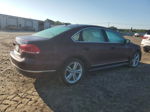 2014 Volkswagen Passat Sel Maroon vin: 1VWCT7A31EC012974