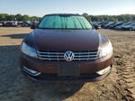 2014 Volkswagen Passat Sel Maroon vin: 1VWCT7A31EC012974