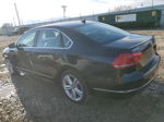 2014 Volkswagen Passat Sel Черный vin: 1VWCT7A31EC016118