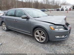 2014 Volkswagen Passat 1.8t Sel Premium Серый vin: 1VWCT7A31EC028043