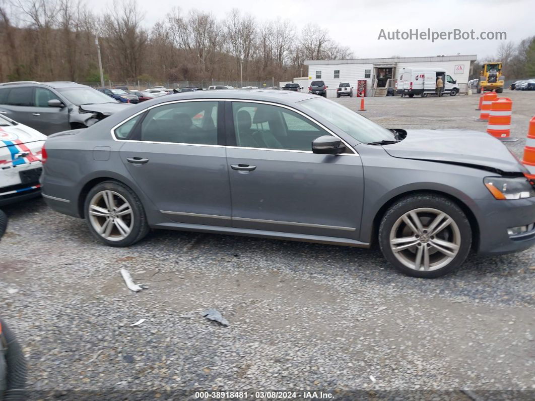 2014 Volkswagen Passat 1.8t Sel Premium Серый vin: 1VWCT7A31EC028043