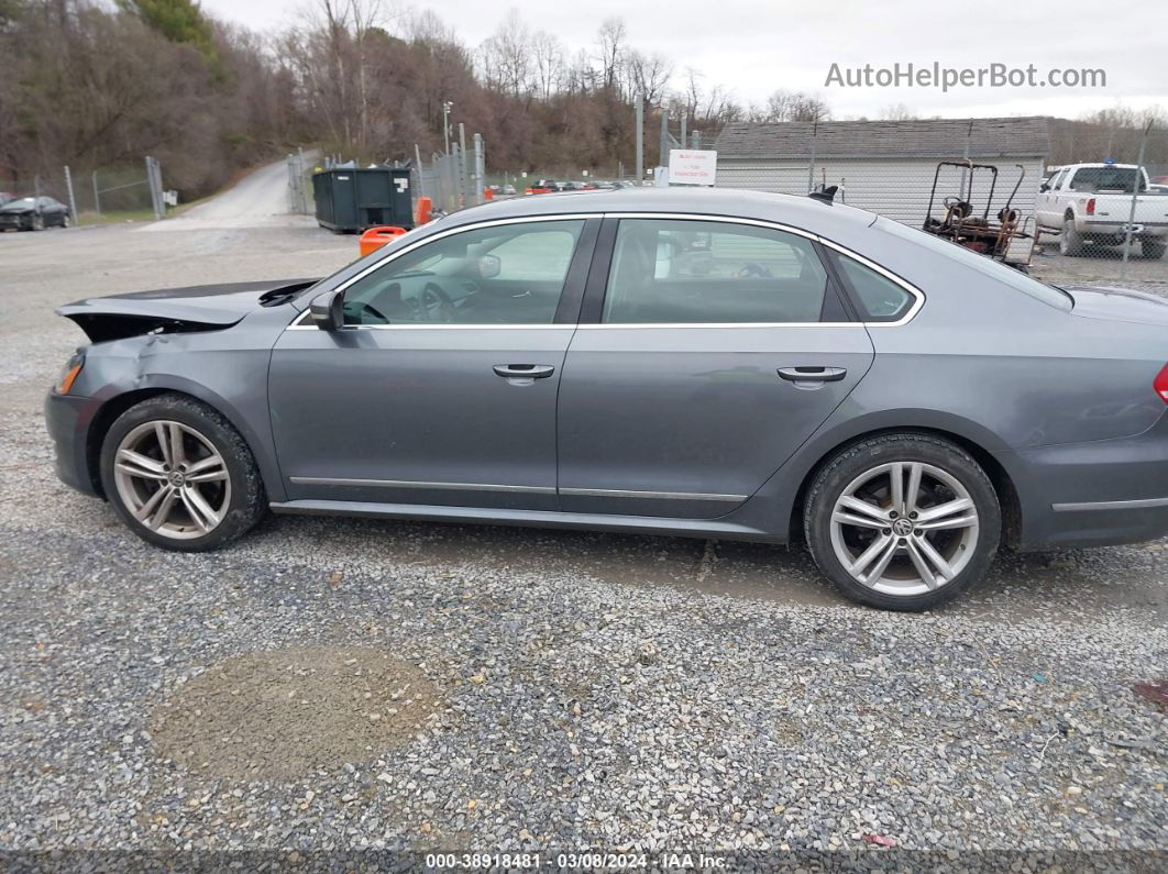 2014 Volkswagen Passat 1.8t Sel Premium Серый vin: 1VWCT7A31EC028043