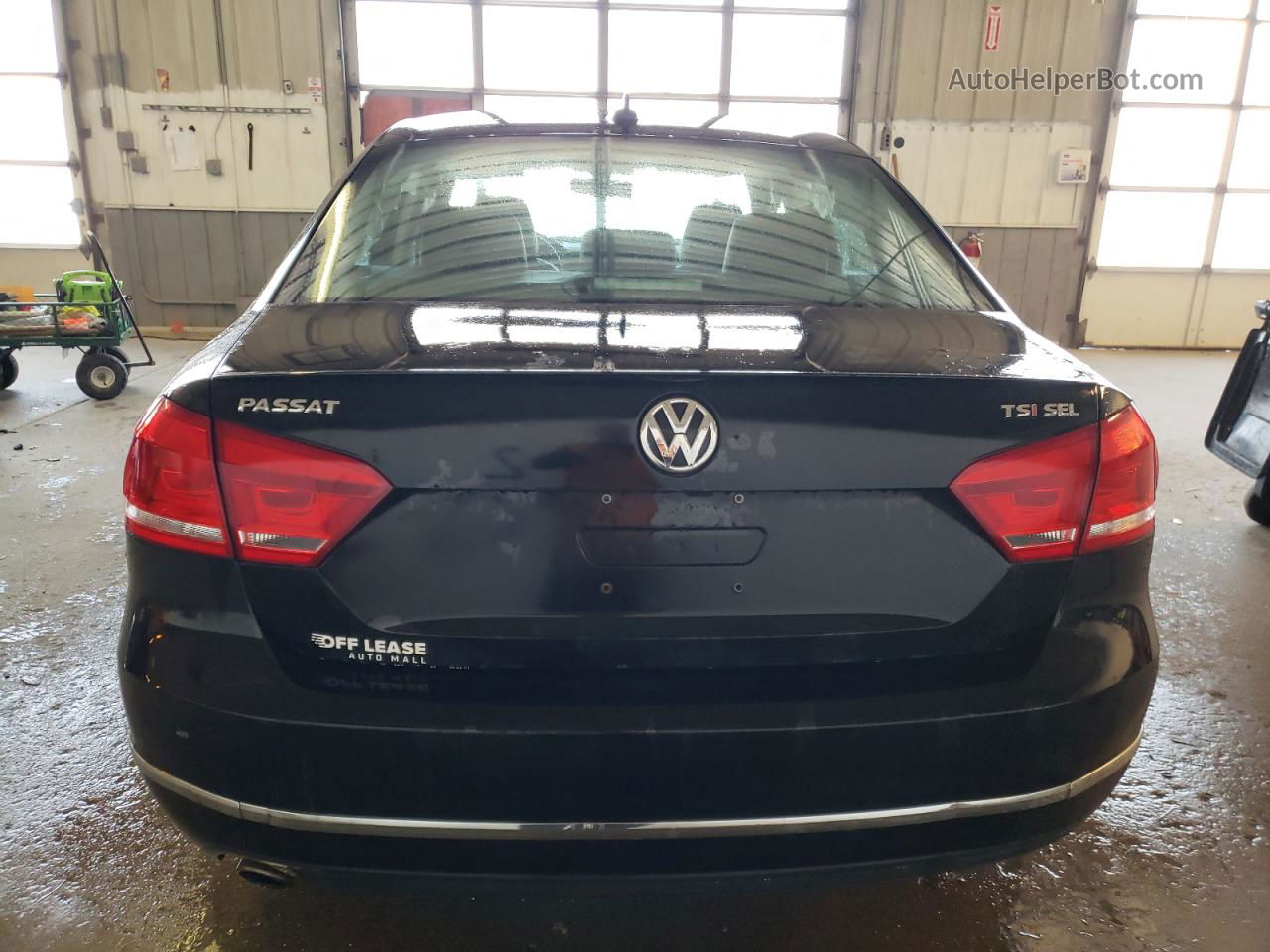 2015 Volkswagen Passat Sel Black vin: 1VWCT7A31FC078233