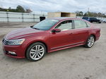 2017 Volkswagen Passat Sel Premium Burgundy vin: 1VWCT7A32HC018884