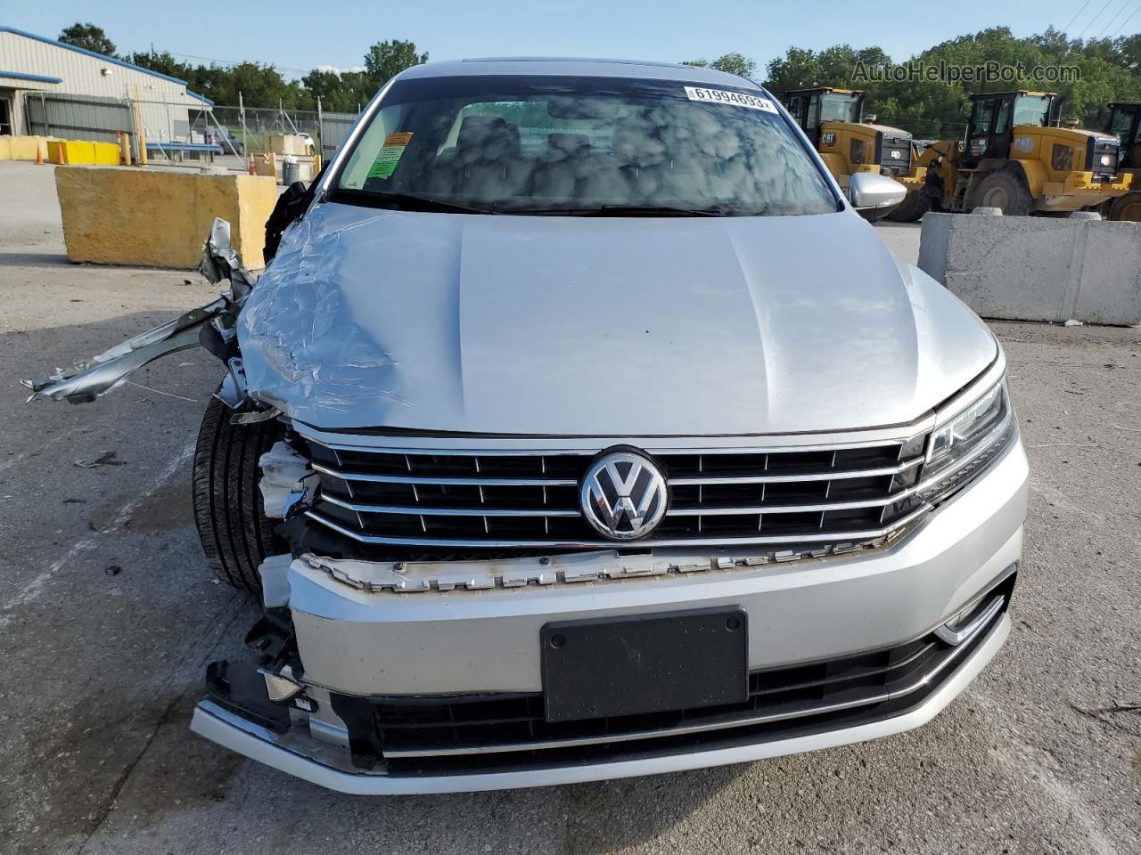 2016 Volkswagen Passat Sel Silver vin: 1VWCT7A34GC063114