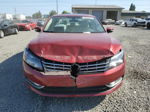 2015 Volkswagen Passat Sel Красный vin: 1VWCT7A37FC041218