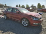 2015 Volkswagen Passat Sel Red vin: 1VWCT7A37FC041218