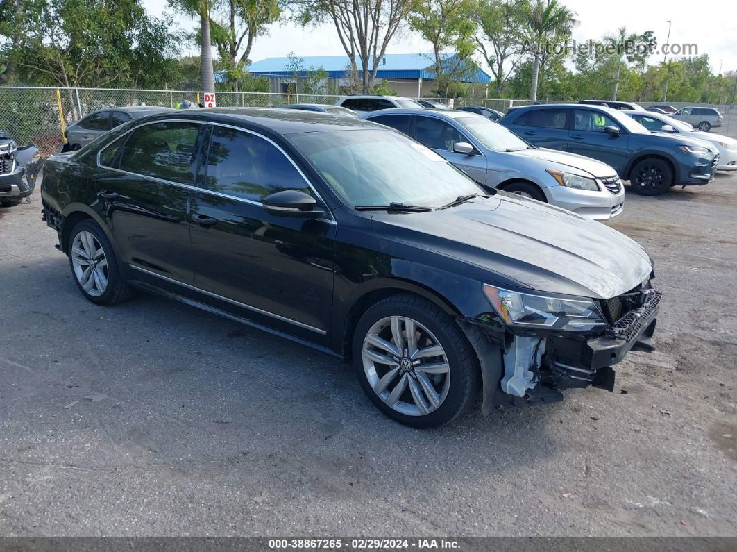 2016 Volkswagen Passat 1.8t Sel Black vin: 1VWCT7A37GC046842