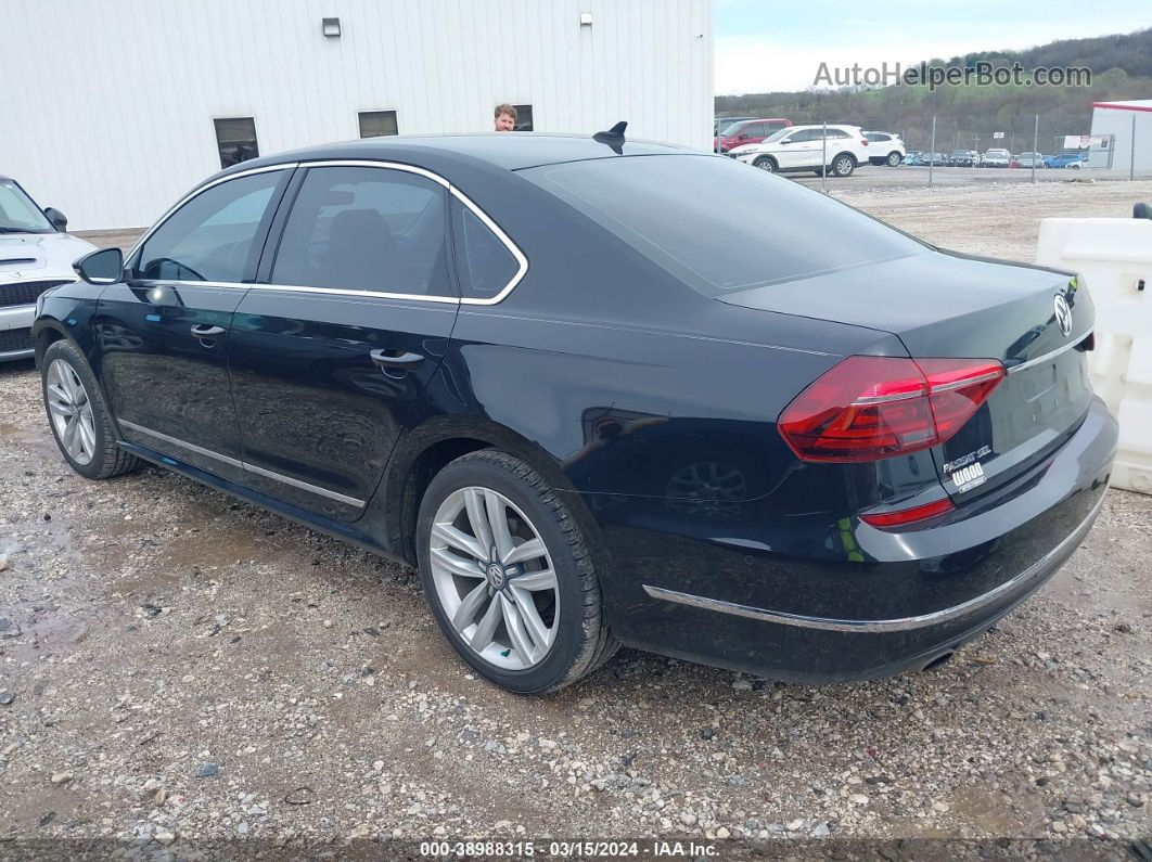 2017 Volkswagen Passat 1.8t Sel Premium Черный vin: 1VWCT7A37HC075162