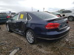 2014 Volkswagen Passat Sel Синий vin: 1VWCT7A38EC013636