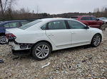 2017 Volkswagen Passat Sel Premium White vin: 1VWCT7A38HC032871