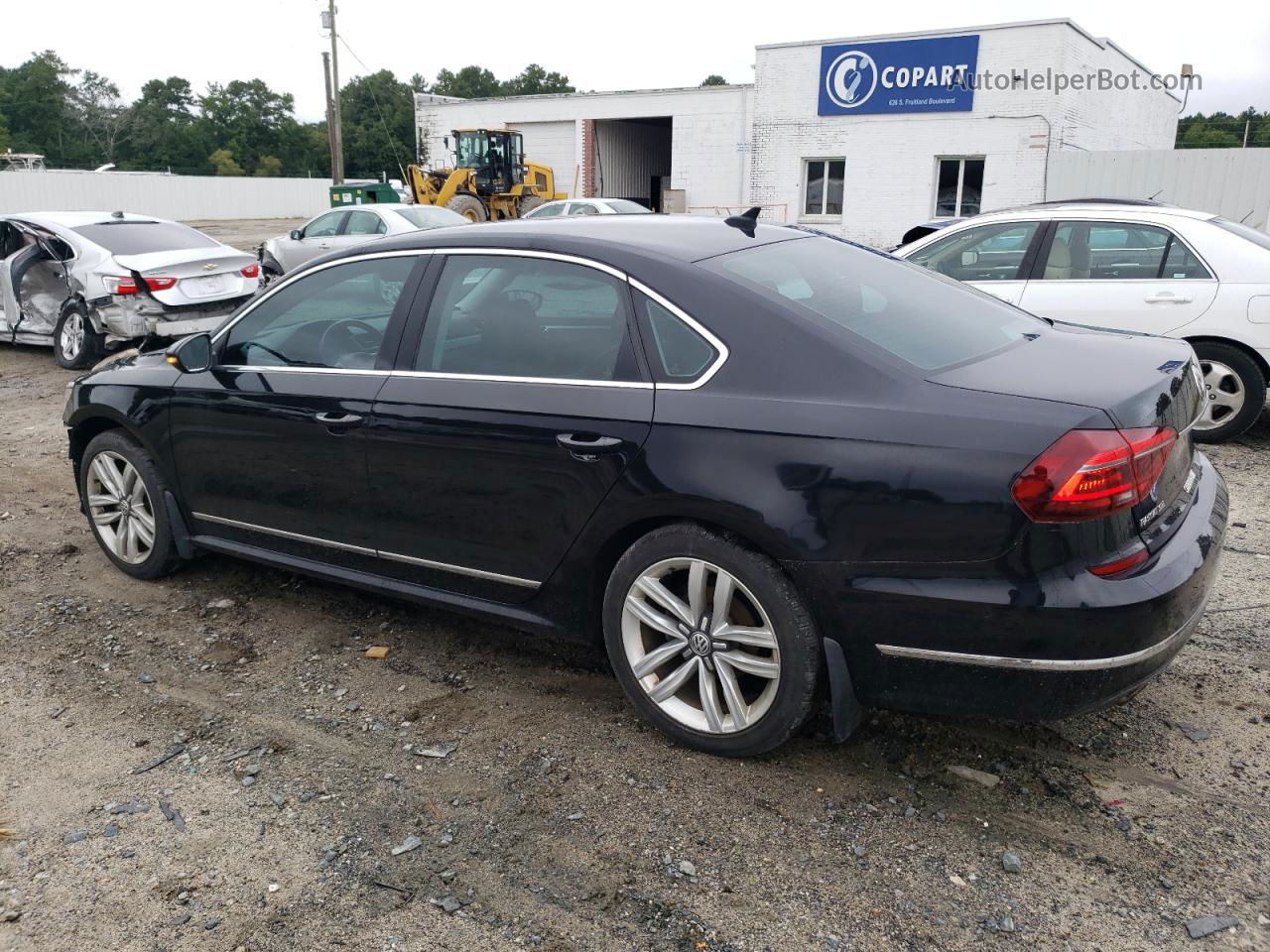 2017 Volkswagen Passat Sel Premium Black vin: 1VWCT7A38HC033227