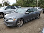 2014 Volkswagen Passat Sel Gray vin: 1VWCT7A39EC023656