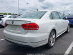 2014 Volkswagen Passat 1.8t Sel Premium White vin: 1VWCT7A3XEC081579