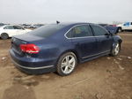 2015 Volkswagen Passat Sel Blue vin: 1VWCV7A30FC087564